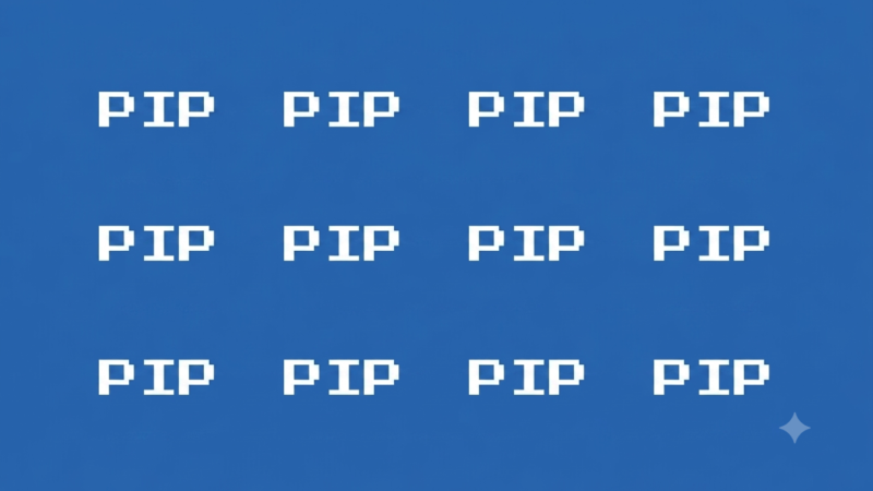 The pip package manager in Python