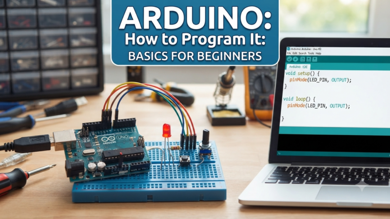 Arduino: How to Program It: Basics for Beginners