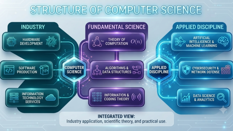 Structure of computer science
