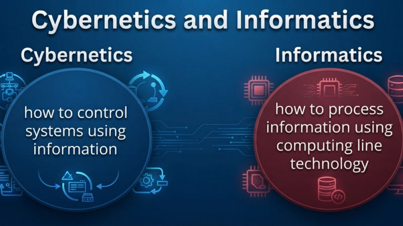Cybernetics and informatics