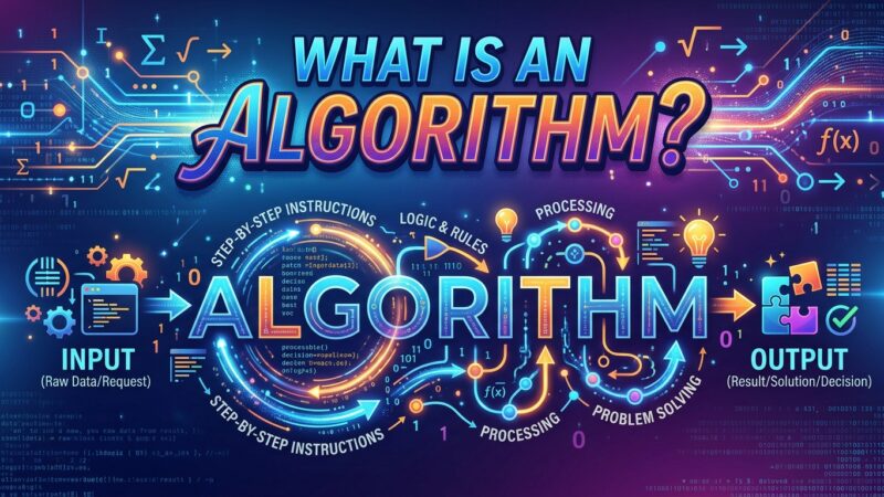 What Is an Algorithm?